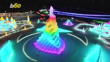 ‘Ice City’ Displays an Insane Winter Wonderland Ahead of the Beijing 2022 Olympics