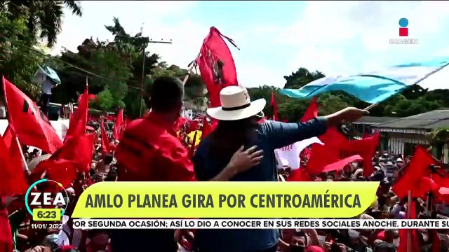 López Obrador planea gira por Centroamérica