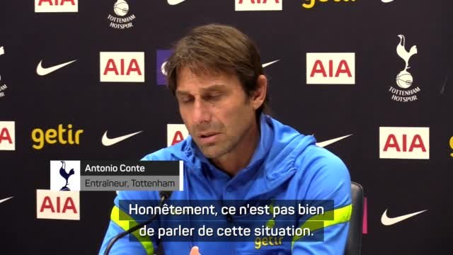 Tottenham - Conte sur Ndombele : Je ne veux pas parler de cette situation