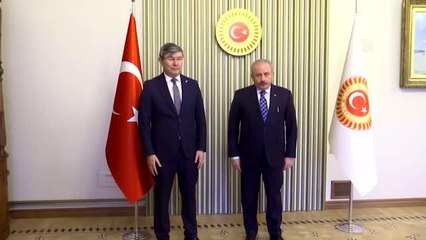 Son dakika gündem: TBMM Başkanı Şentop, Kazakistan'ın Ankara Büyükelçisi Saparbekuly'u kabul etti