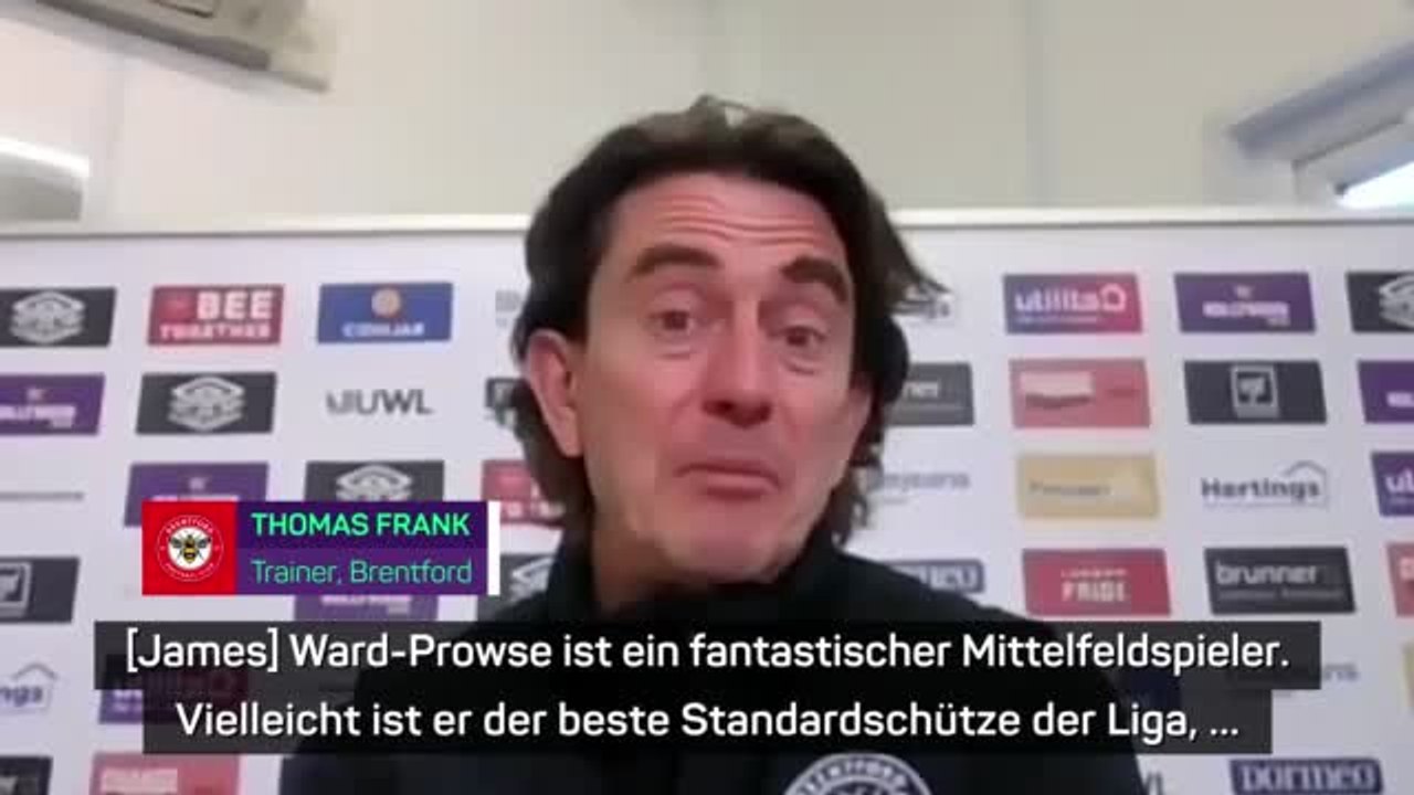 Freistöße? Frank: “Nur Messi besser als Ward-Prowse'