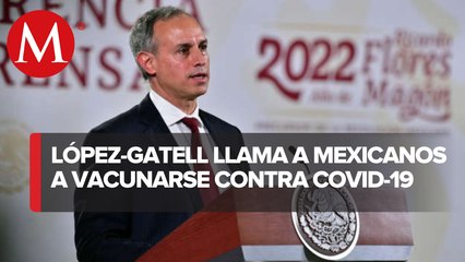 Mitad de adultos mayores ya tiene refuerzo de vacuna contra covid: López-Gatell