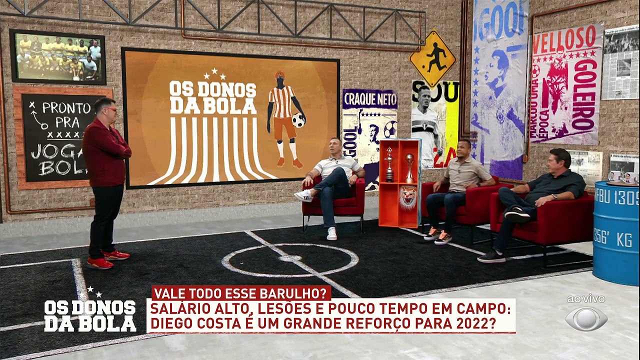 Tá ansioso pra saber se o Diego Costa vem, torcedor do Timão? Mas calma, até agora, Diego Costa ainda não respondeu... Corinthians deveria buscar outro nome?#OsDonosdaBola