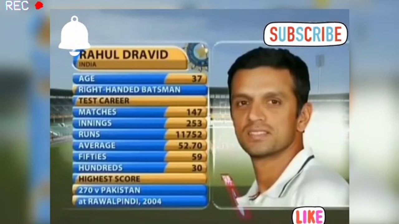 Rahul Dravid 191 vs New Zealand 2010