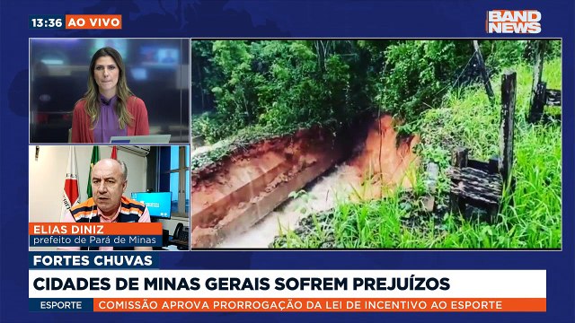 Prefeito de Pará de Minas-MG, Elias Diniz diz que situação na região é “complicadíssima” e faz alerta para cidade vizinha de Conceição do Pará.