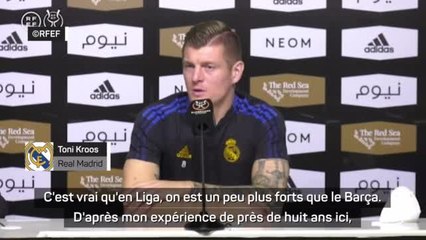 Demi-finale - Kroos : "Jamais de favori lors d'un Clásico"