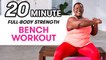 Full-Body Workout for Beginners w/ Bench Modifications (ft. Roz "The Diva" Mays)