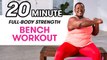 Full-Body Workout for Beginners w/ Bench Modifications (ft. Roz 