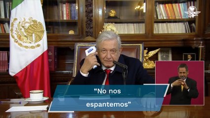 AMLO dice que sus síntomas son leves y se siente bien tras contagiarse de Covid