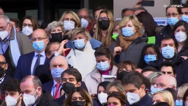 Le Parlement européen rend hommage à son président David Sassoli