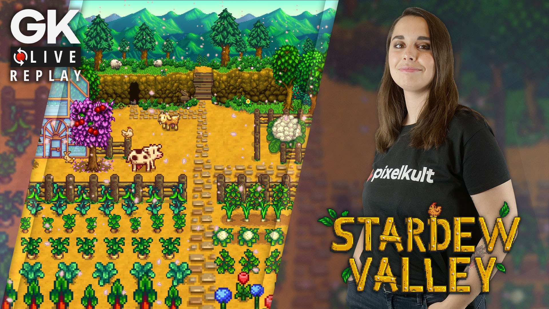 ⁣[GK Live Replay] Stardew Valley #2 : A défaut d'avoir la main verte, Luma a bonne mine