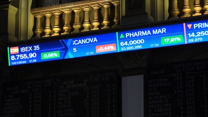 El Ibex 35 sube un 0,56 % y rompe su racha bajista