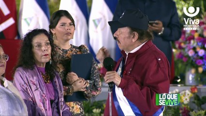 Discurso del Comandante Daniel Ortega en acto de toma de posesión