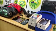 Três criminosos são detidos após roubo em empresa no Bairro Country
