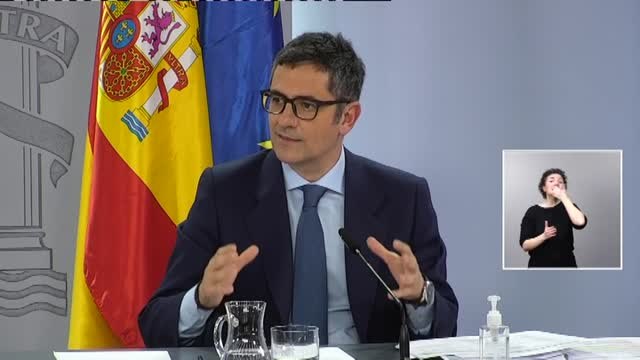 Bolaños sobre la reforma laboral: Votar en contra es apoyar la del PP