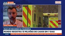 Em apenas uma semana, o mundo registrou 15 milhões de novas infecções, segundo a Organização Mundial da Saúde. Jamil Chade comenta o assunto.Saiba mais em youtube.com.br/bandjornalismo