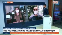 800 mil moradores da cidade do Rio de Janeiro estão com a dose de reforço contra a Covid-19 atrasada.Saiba mais em youtube.com.br/bandjornalismo