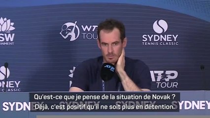 Open d'Australie - Murray : "Djokovic devra répondre aux questions sur son isolement"