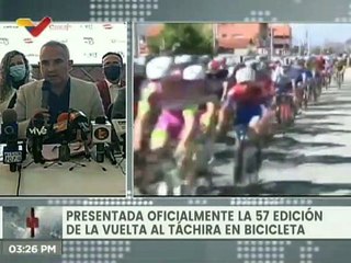 Edición 57° de "La Vuelta al Táchira" se correrá bajo los más estrictos controles de bioseguridad