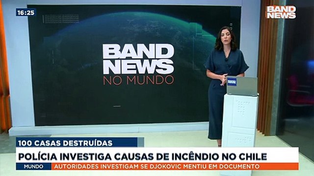A polícia do Chile investiga o que teria provocado o incêndio que destruiu pelo menos 100 casas em uma comunidade no norte do país.Saiba mais em youtube.com.br/bandjornalismo