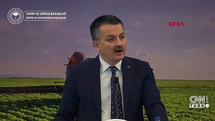 Bakan Pakdemirli, 27 maddelik 'İklim Değişikliği ve Tarım' raporunu açıkladı