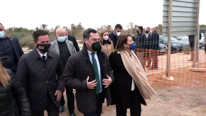 Moreno señala su "empeño" por "robustecer" el sistema educativo andaluz con 1.500 obras en marcha