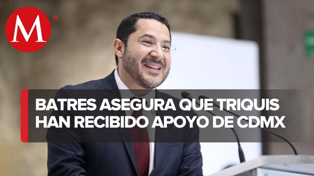 Martín Batres habla sobre el enfrentamiento de policías y Triquis