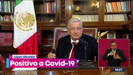 "Me siento bastante bien", López Obrador envía mensaje tras dar positivo a Covid-19