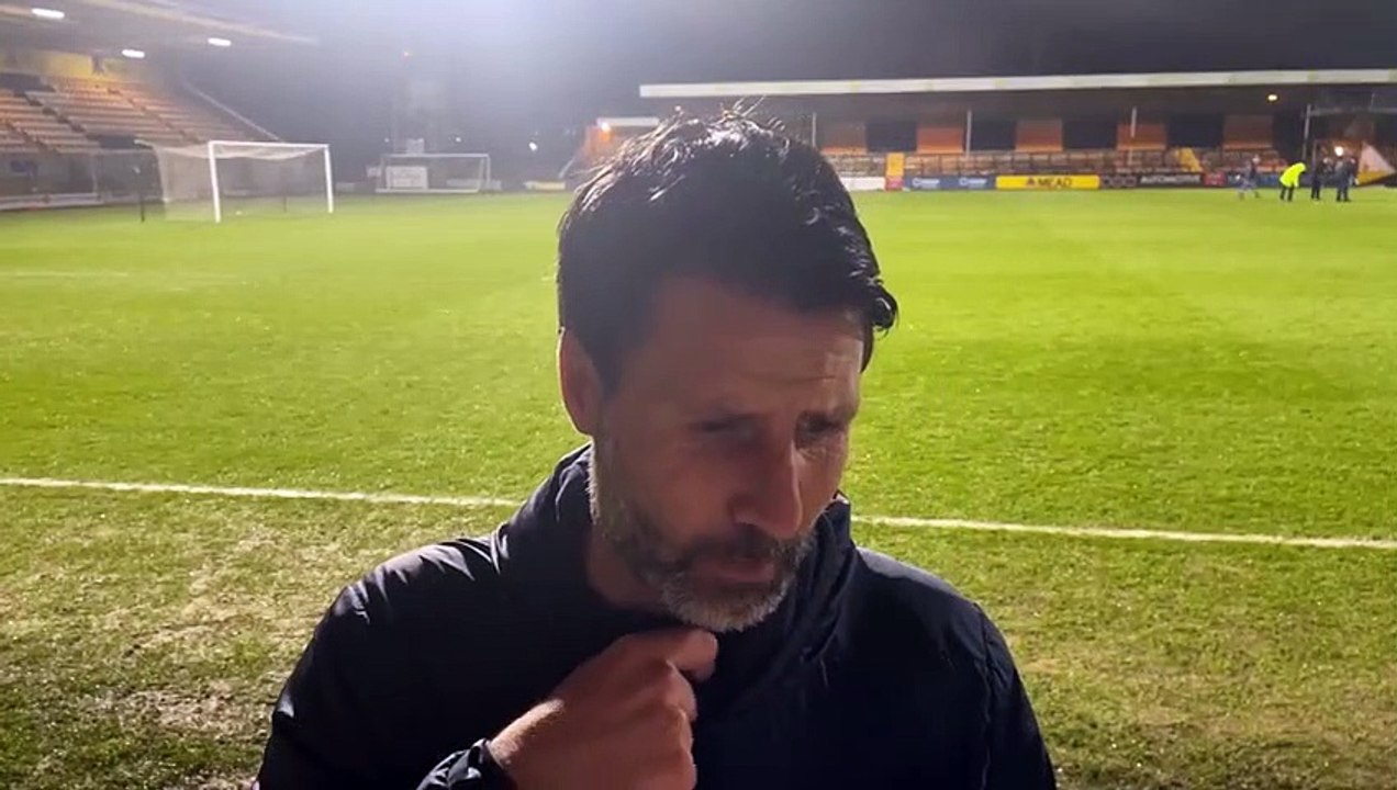 Danny Cowley post Cambridge (EFL Trophy)