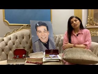 ابنة حسن الأسمر تغني «باعتب عليك».. وتعرض مقتنياته لأول مرة