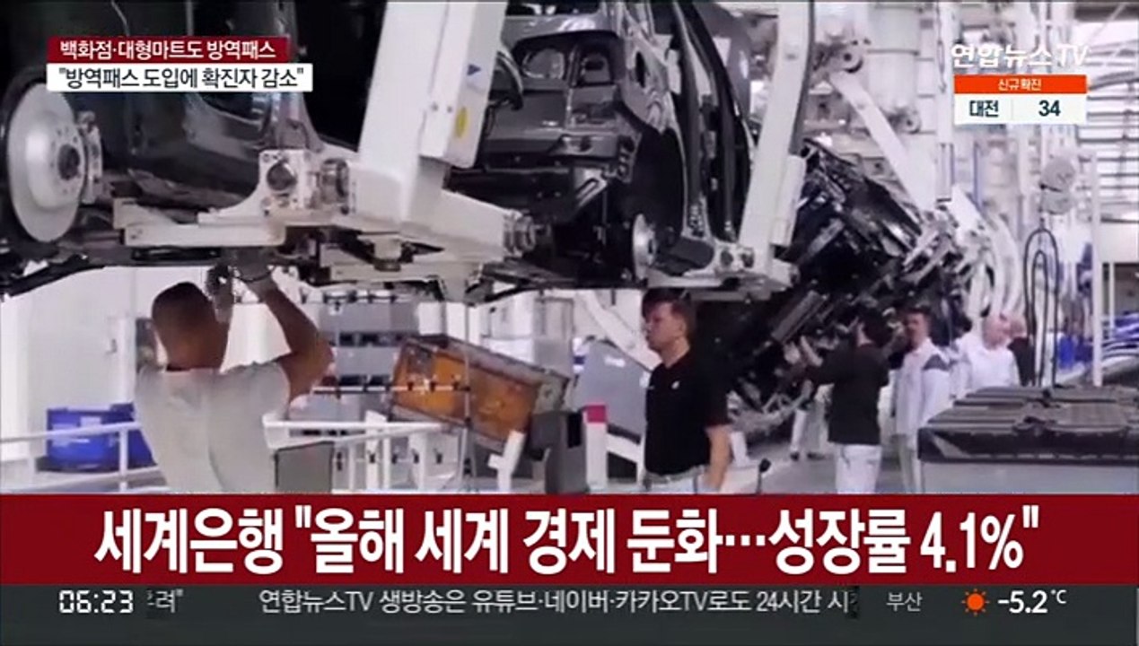 세계은행 "올해 세계 경제 둔화…성장률 4.1%"