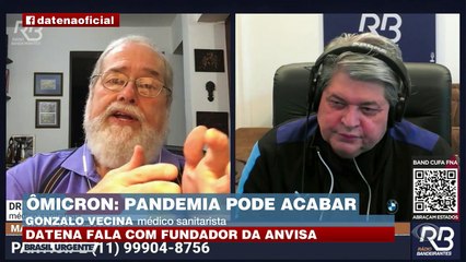 Para o médico sanitarista Gonzalo Vecina, a capacidade de espalhamento da variante ômicron da Covid-19 coloca um limite no nucleo que ela vai infectar.