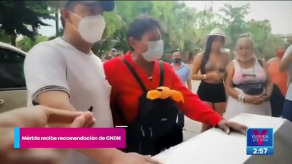 Mérida recibe recomendación de la CNDH sobre caso José Eduardo