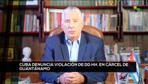 teleSUR Noticias 17:30 11-01: Cuba denuncia violación de DD.HH. en cárcel de Guantánamo