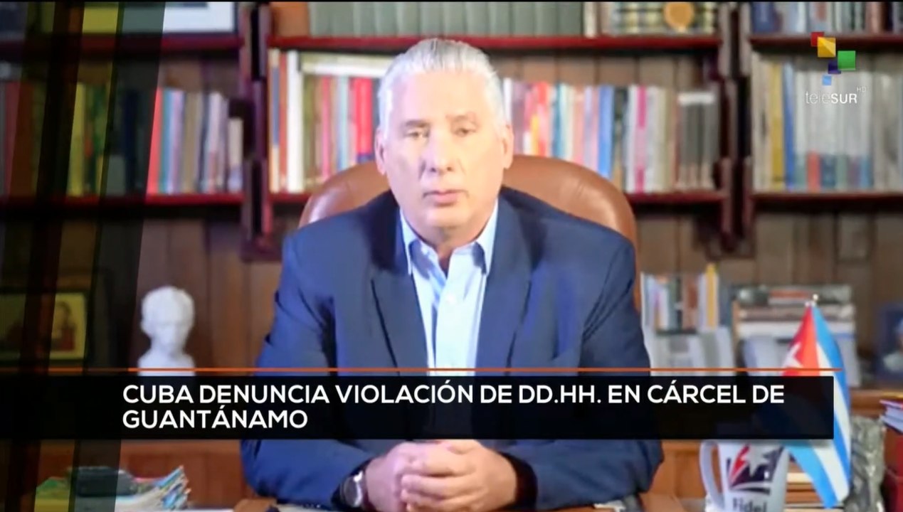 teleSUR Noticias 17:30 11-01: Cuba denuncia violación de DD.HH. en cárcel de Guantánamo