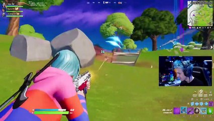 Ninja REACTS To The NEW Lightning and Tornado Update In Fortnite!