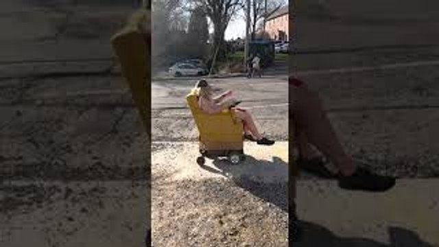 Motorized La-Z-Boy Wheelchair