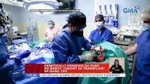 Genetically modified na puso ng baboy, ginamit sa transplant sa isang tao | UB