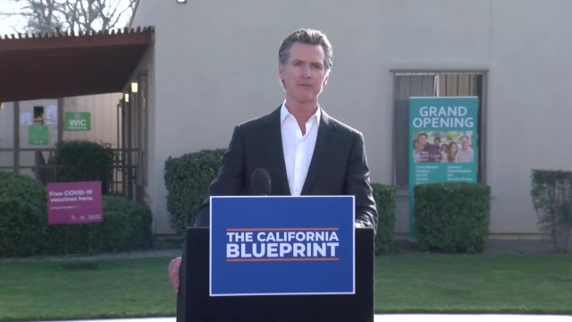 Governor Gavin Newsom visits Kern County to talk universal healtcare