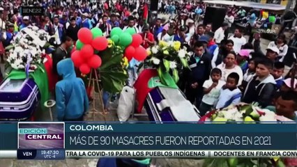 Colombia: INDEPAZ registra aumento de violación de DD.HH. en primeros días del año 2022