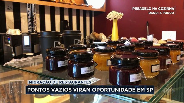 Só no primeiro ano de pandemia, 12 mil bares e restaurantes fecharam em São Paulo. Os pontos que ficaram vazios se transformaram em oportunidade para empresários de outros estados.
