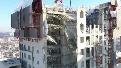 [이슈인사이드] 외벽 무너져내린 광주 아파트...현장 상황은?  / YTN