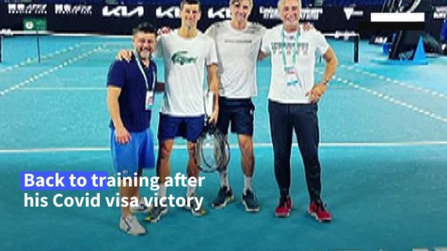 Djokovic says focused on Australian Open after overturning visa cancellation