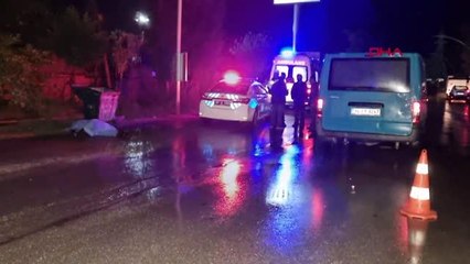 Minibüsün çarptığı kişi öldü