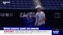 Covid/Open d'Australie: Novak Djokovic admet une 