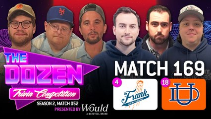 Frankettes Look To Rebound After Trivia Tournament Loss (The Dozen pres. by Would, Match 169)