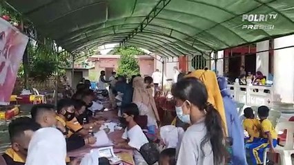 Kapolda Kepri Hadiri Percepatan Vaksinasi Merdeka Anak Secara VIrtual-