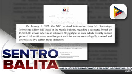 National Privacy Commission, pupulungin ang Comelec at I.T. Head ng isang pahayagan hinggil sa umano’y hacking incident