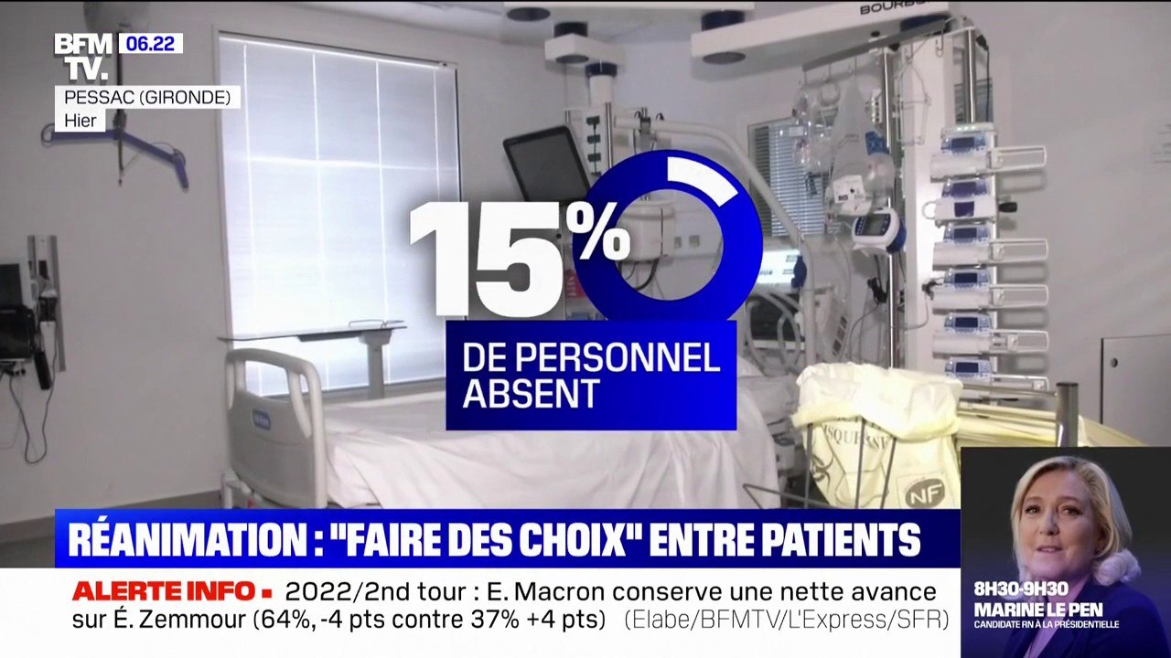 "On doit faire des choix sur les gens qu'on prend en réanimation ou non": la pression sur les hôpitaux continue de s'intensifier, le chef du pôle anesthésie-réanimation du CHU de Bordeaux témoigne