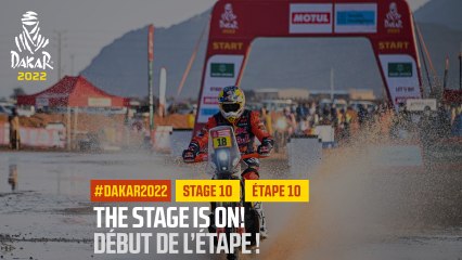 Stage is on! / Début de l'étape ! - Étape 10 / Stage 10 - #DAKAR2022